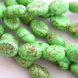 Australian Magnesite Dyed Brilliant Green