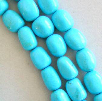 Turquoise Color Dyed Howlite